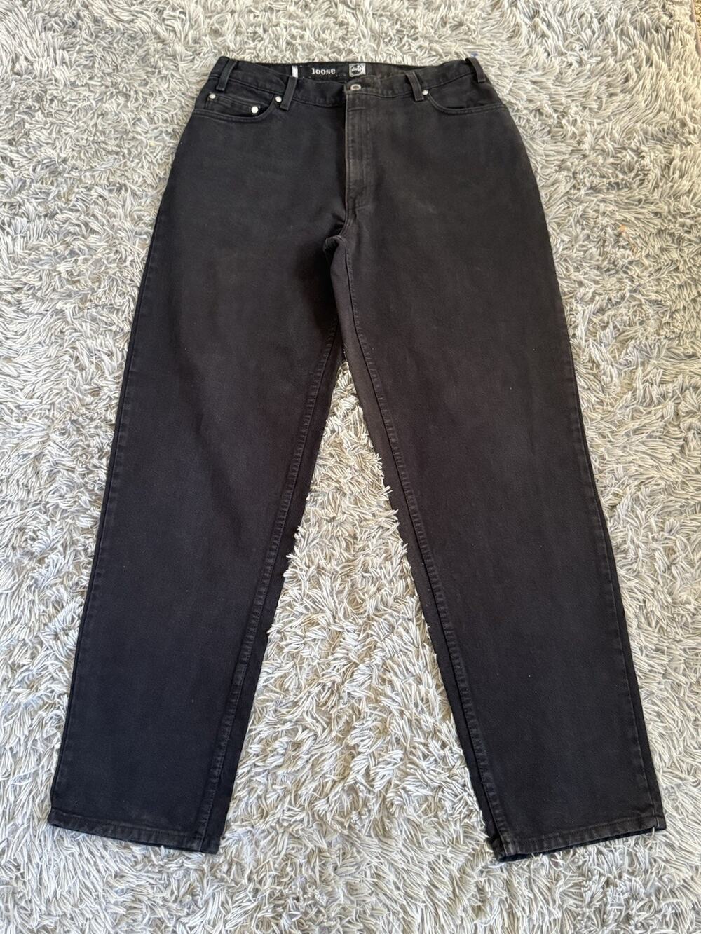Levis Silvertab Jeans Men 36X34 USA Made High Rise Loose Tapered Grunge Skater
